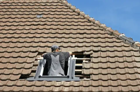 Pose de velux à Mios